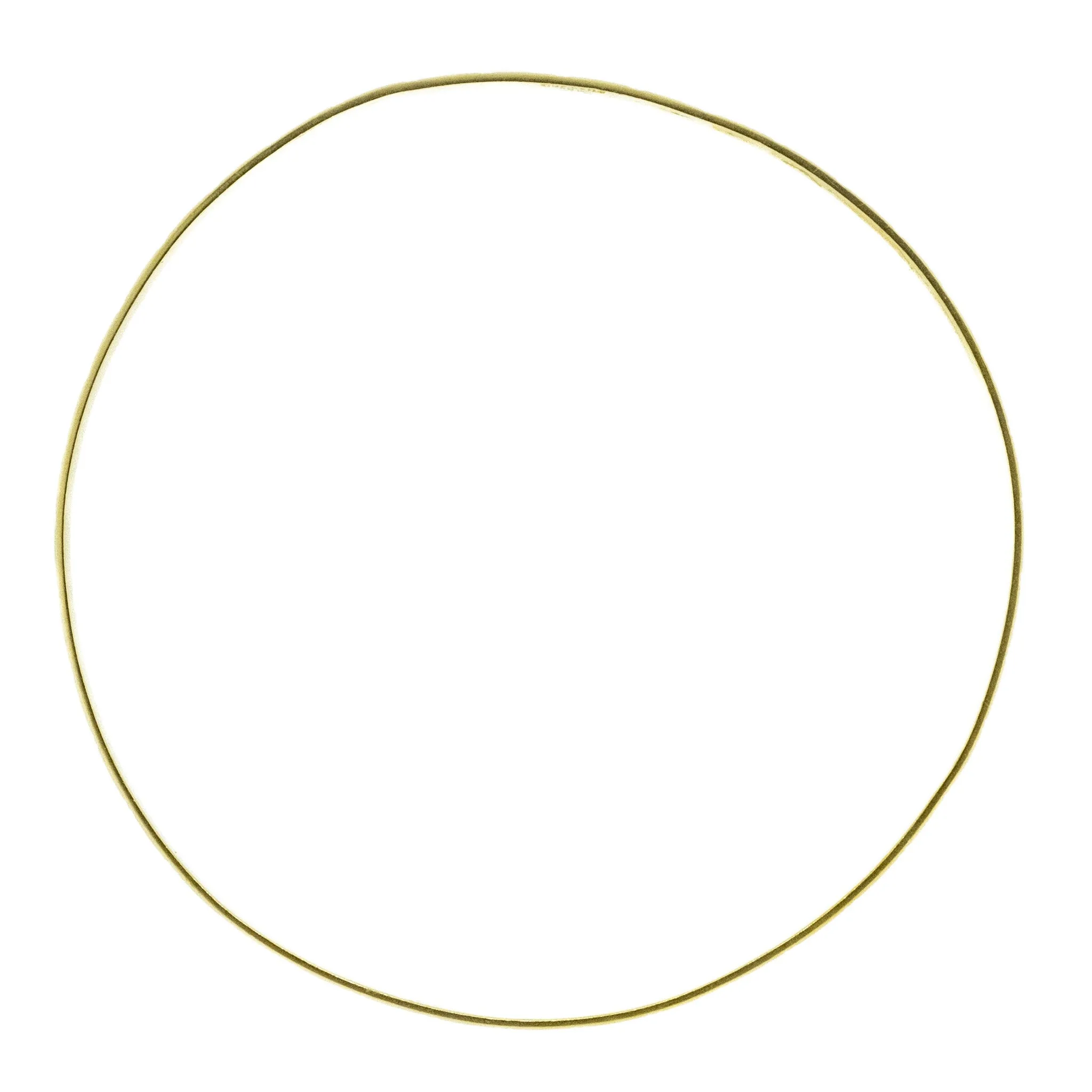 2.5mm Fashion Bangle 8" Bracelet in 18K Yellow Gold