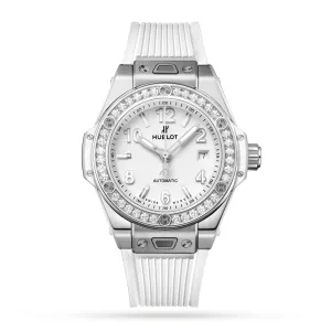 Big Bang One Click Steel White Diamonds