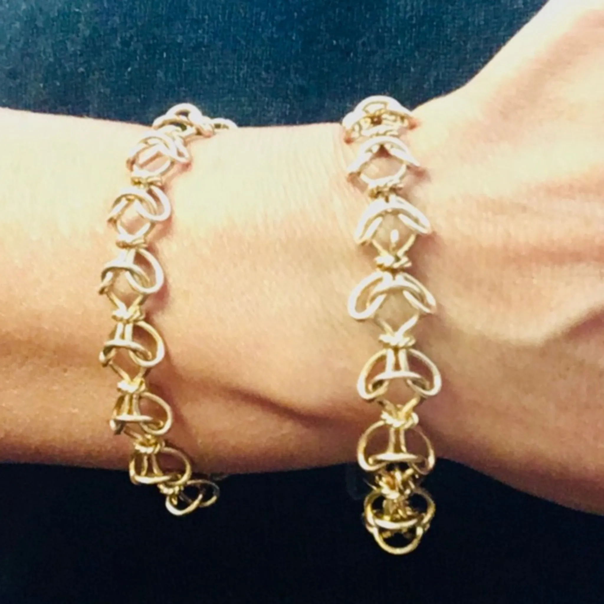 Boucheron 1950s 18KT Yellow Gold Bracelets
