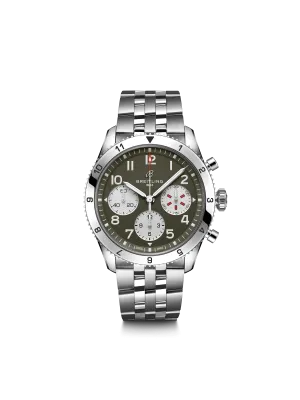 BREITLING Classic AVI Chronograph 42 Curtiss Warhawk A233802A1L1A1