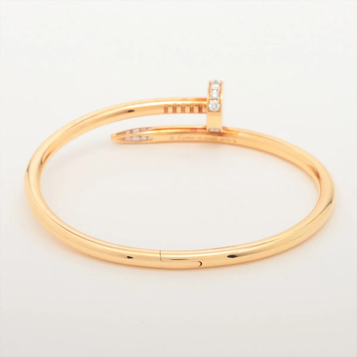 Cartier Juste un Clou 18k Yellow Gold Bracelet Classic Model Size 16