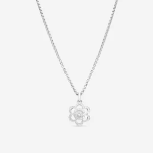 Chopard Happy Diamonds 18K White Gold Diamond Pendant Necklace 796719-1003