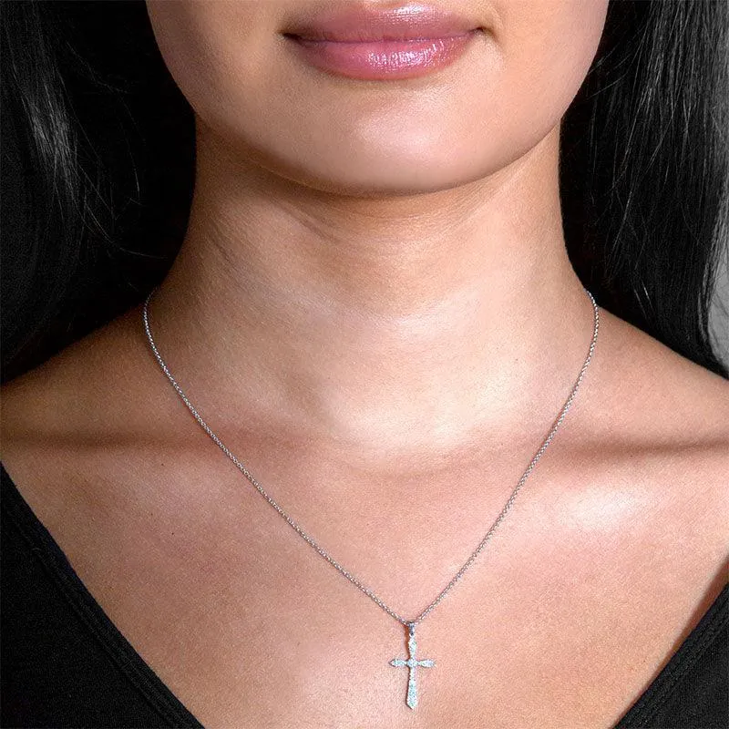 Diamond Cross Pendant