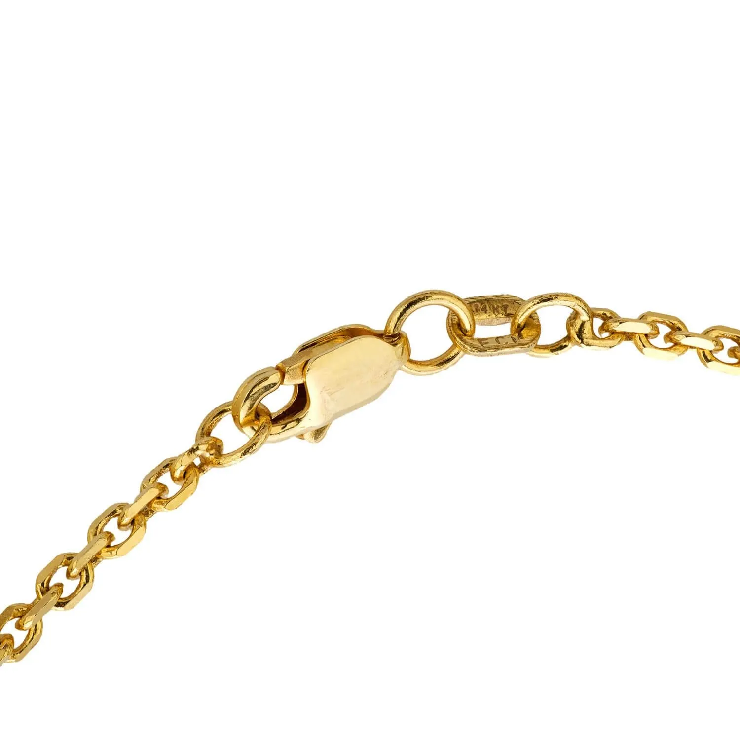 Estate 18k 2.50ctw Diamond Heart Pendant Necklace