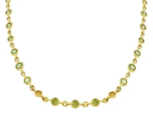 Fancy Color Diamond Necklace