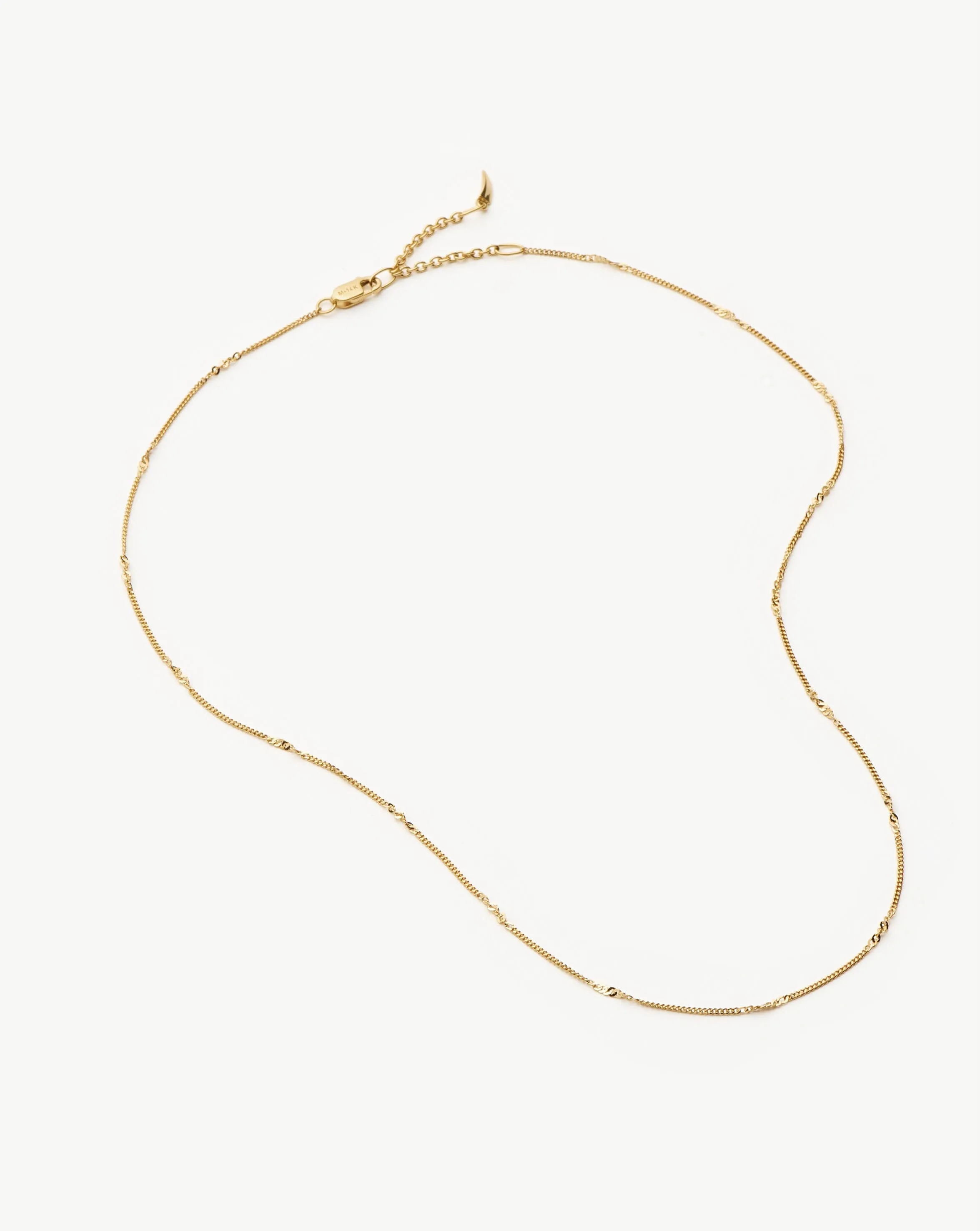 Fine Twisted Curb Chain Choker