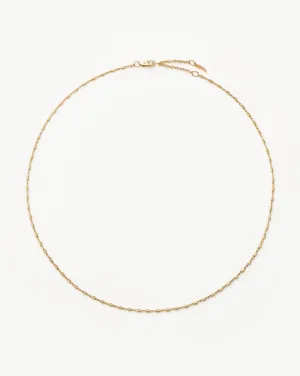 Fine Vervelle Chain Choker