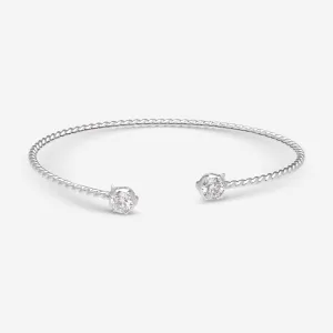 Gucci Le Marche des Merveilles 18K White Gold Diamond Bangle Bracelet YBA525993001