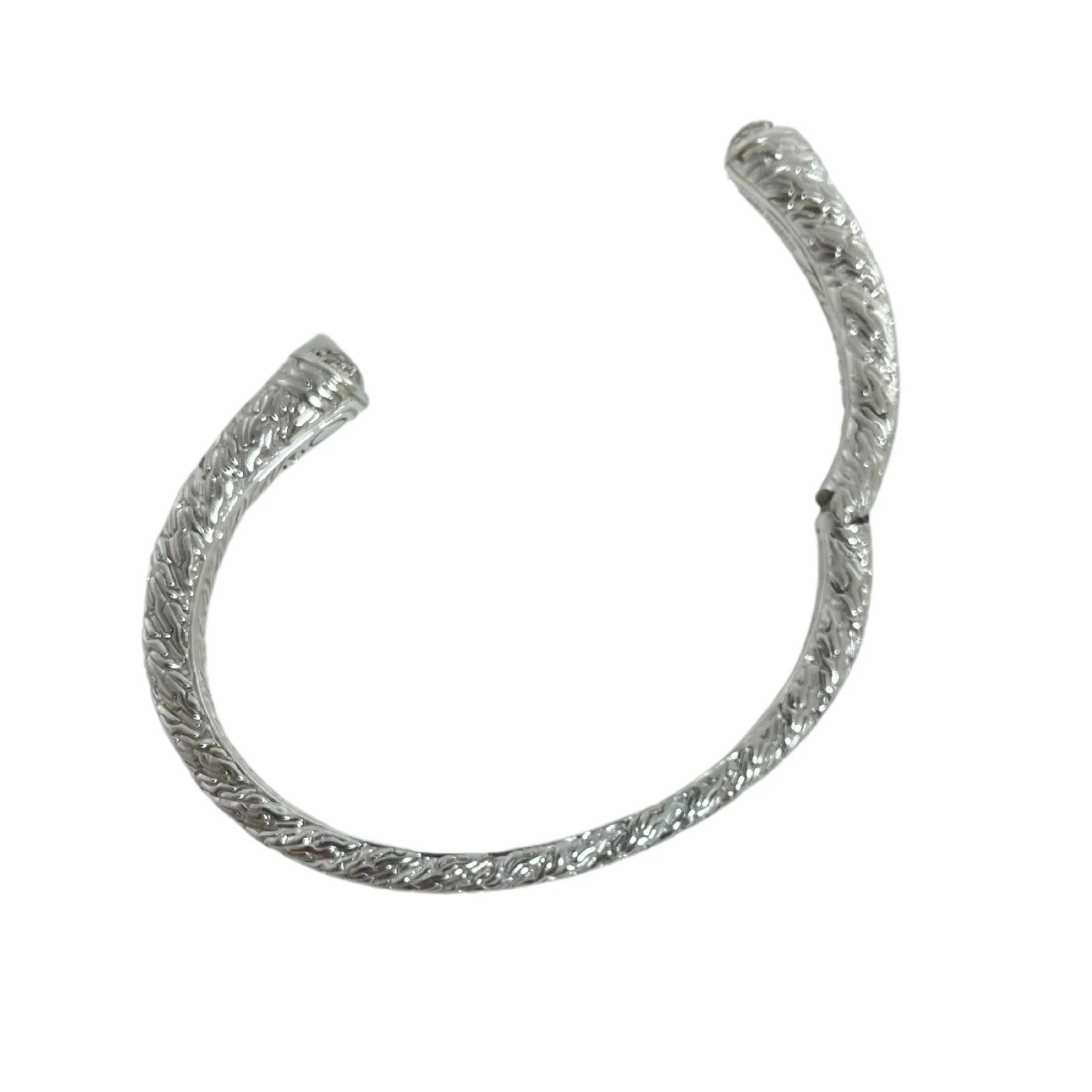 John Hardy Diamond Sterling Silver Graduated Kick Cuff