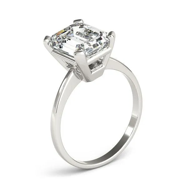 Lenore - Unparalleled luxury 4.0 Carat Emerald Cut Diamond Ring