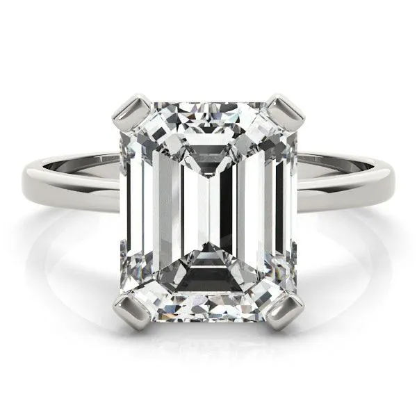 Lenore - Unparalleled luxury 4.0 Carat Emerald Cut Diamond Ring