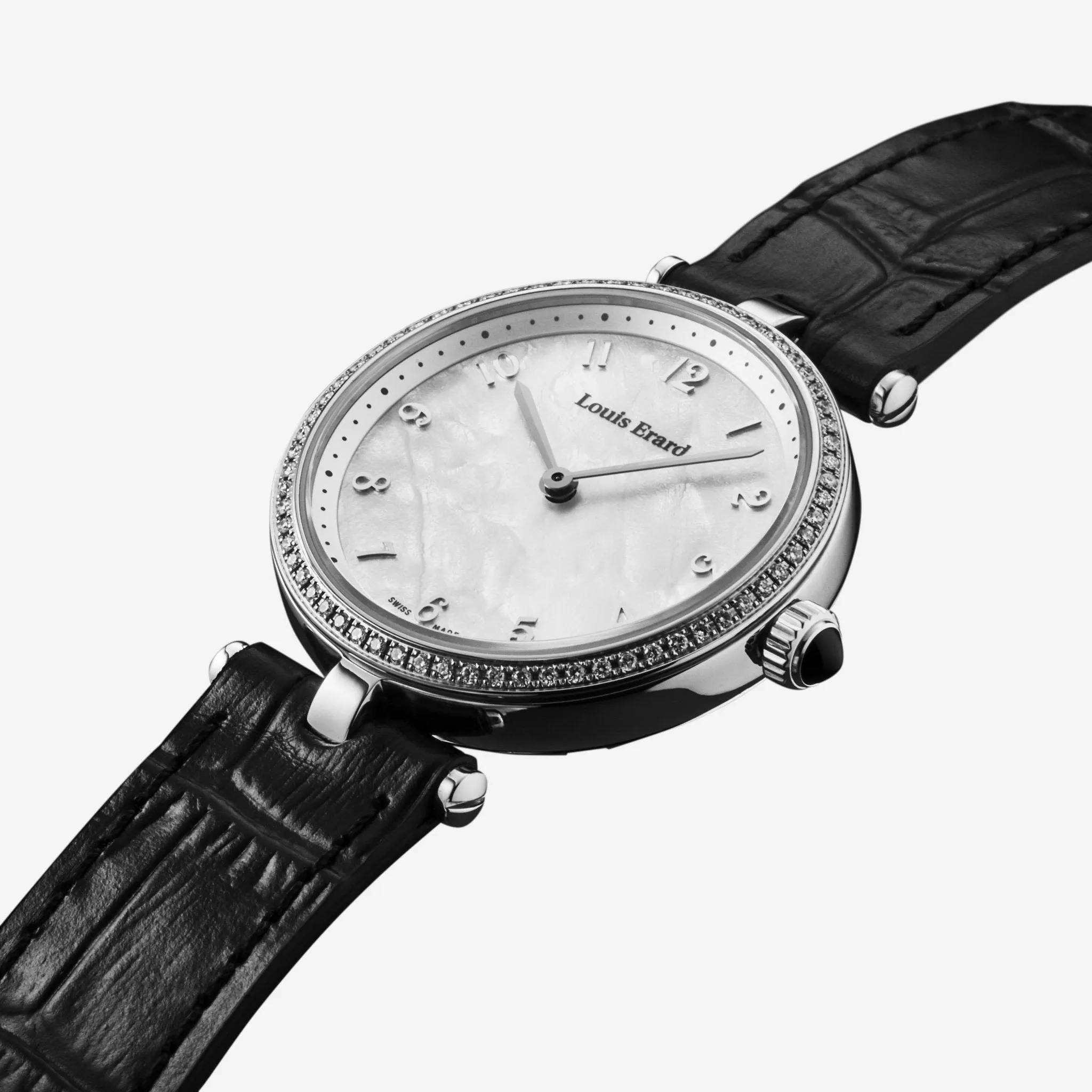 Louis Erard Romance Diamond White Mother of Pearl Ladies Quartz Watch 11810SE34.BDBB5