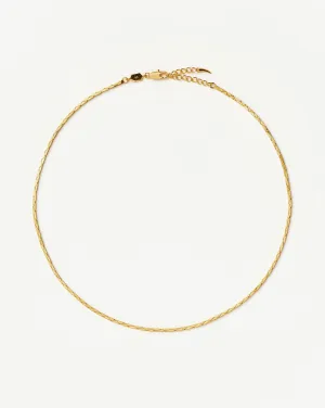 Lucy Williams Cobra Snake Chain Choker | 18k Gold Plated