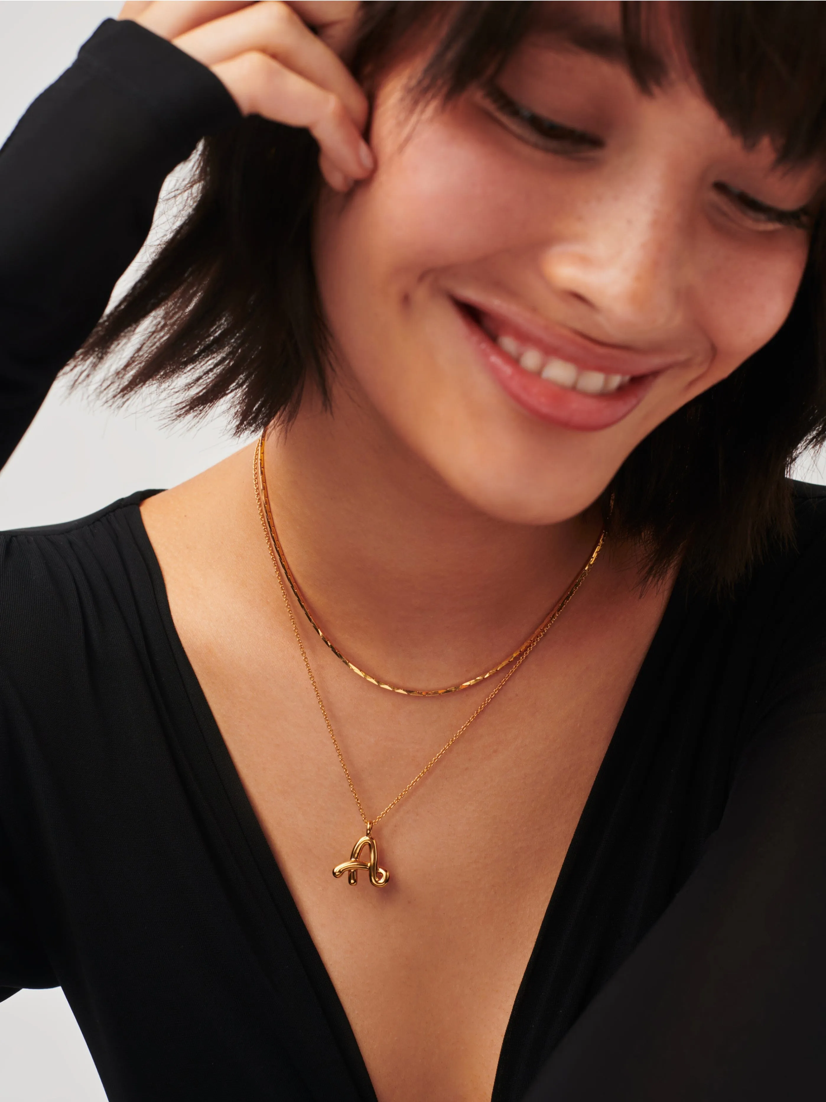 Lucy Williams Cobra Snake Chain Choker | 18k Gold Plated