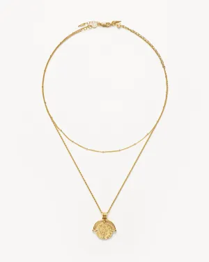Lucy Williams Roman Arc Chain Necklace Set | 18k Gold Vermeil