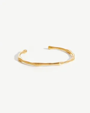 Magma Cuff Bracelet | 18k Gold Plated
