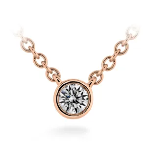 MEMOIRE- CASCADE SOLITAIRE BEZEL PENDANT .08-.10CTW FNZY16318008R72000