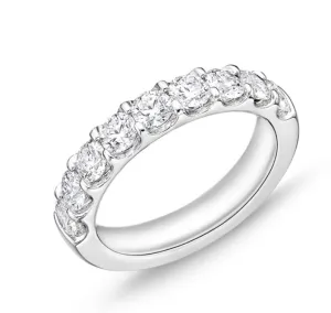 MEMOIRE- ODESSA 9-STONE DIAMOND BAND 1.57TW