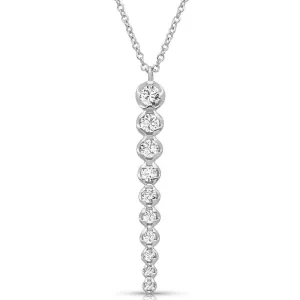 Milada Diamond Line Pendant