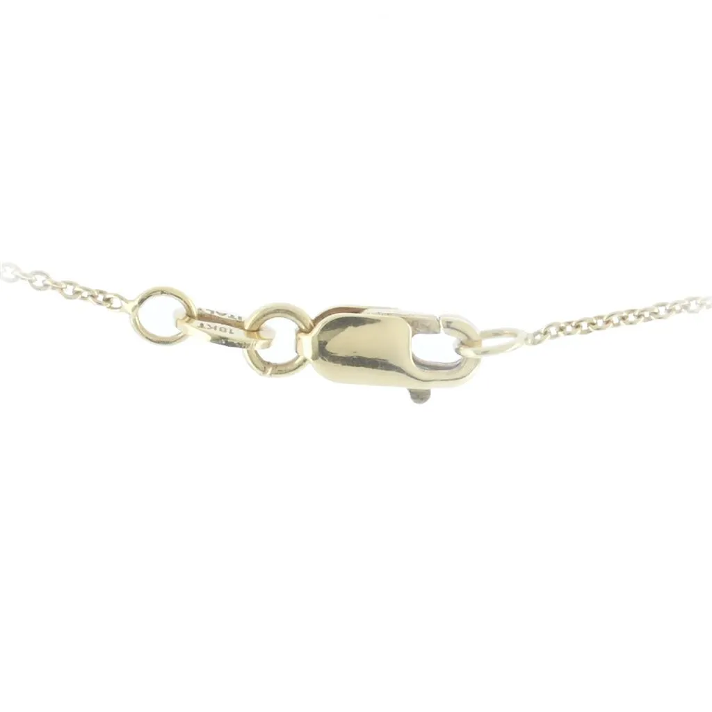 Roberto Coin | .18CTW Palm Tree Diamond Pendant, 16" - 18K Yellow Gold
