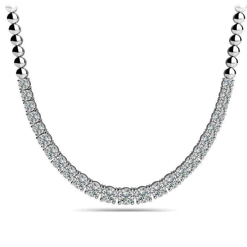 Scarlet Graduating Diamond Necklace 2.0 Carats