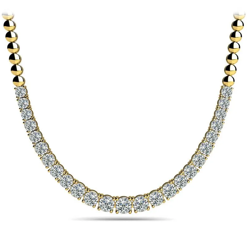 Scarlet Graduating Diamond Necklace 2.0 Carats