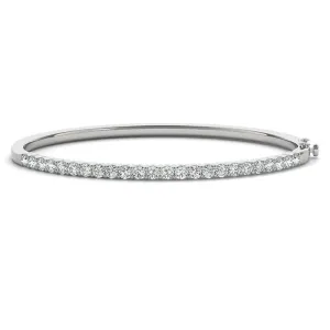 Sicily - One Carat Diamond Bangle