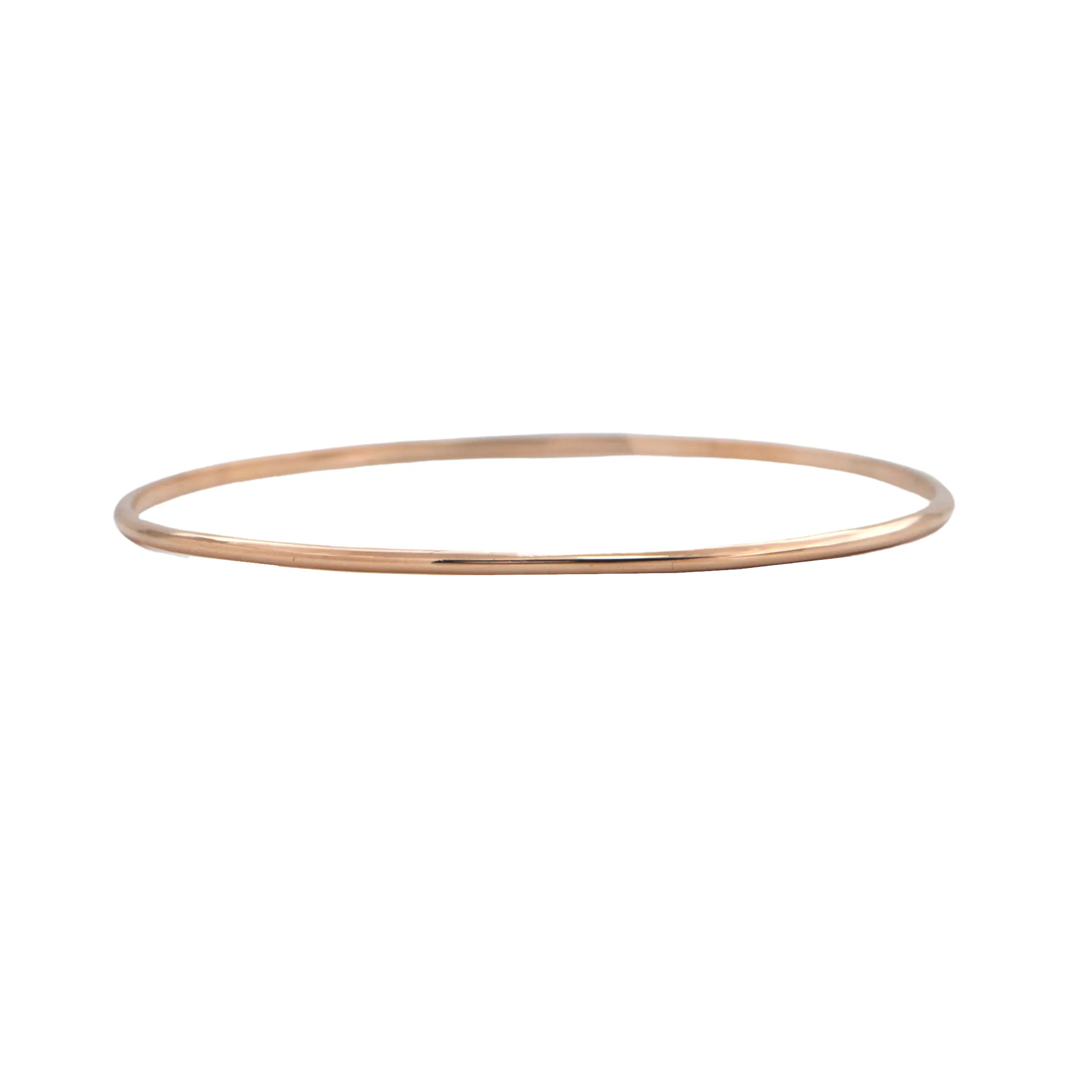 Vintage 18K Rose Gold Bangle Bracelet
