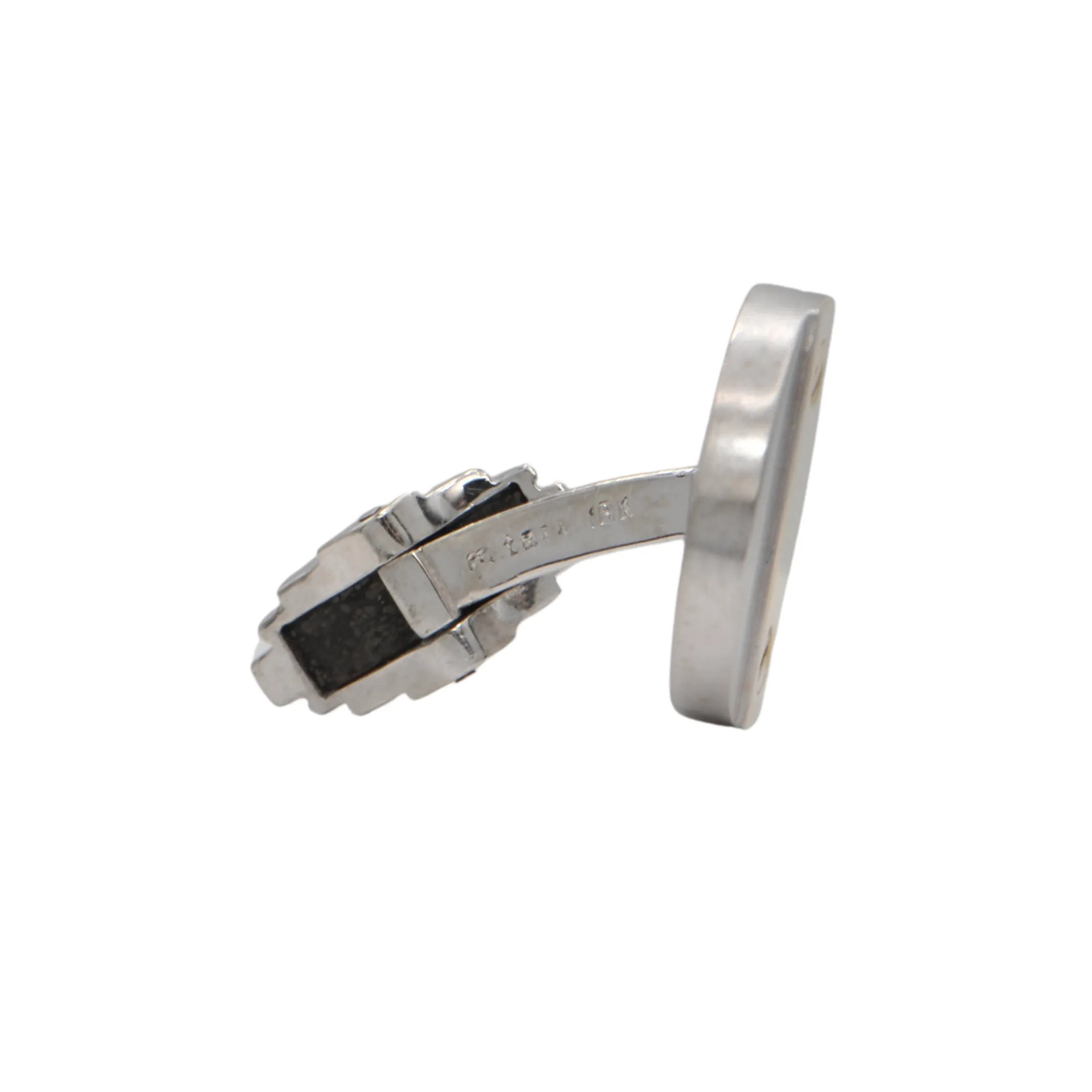 Vintage 18k Two-Toned Gold Cufflinks