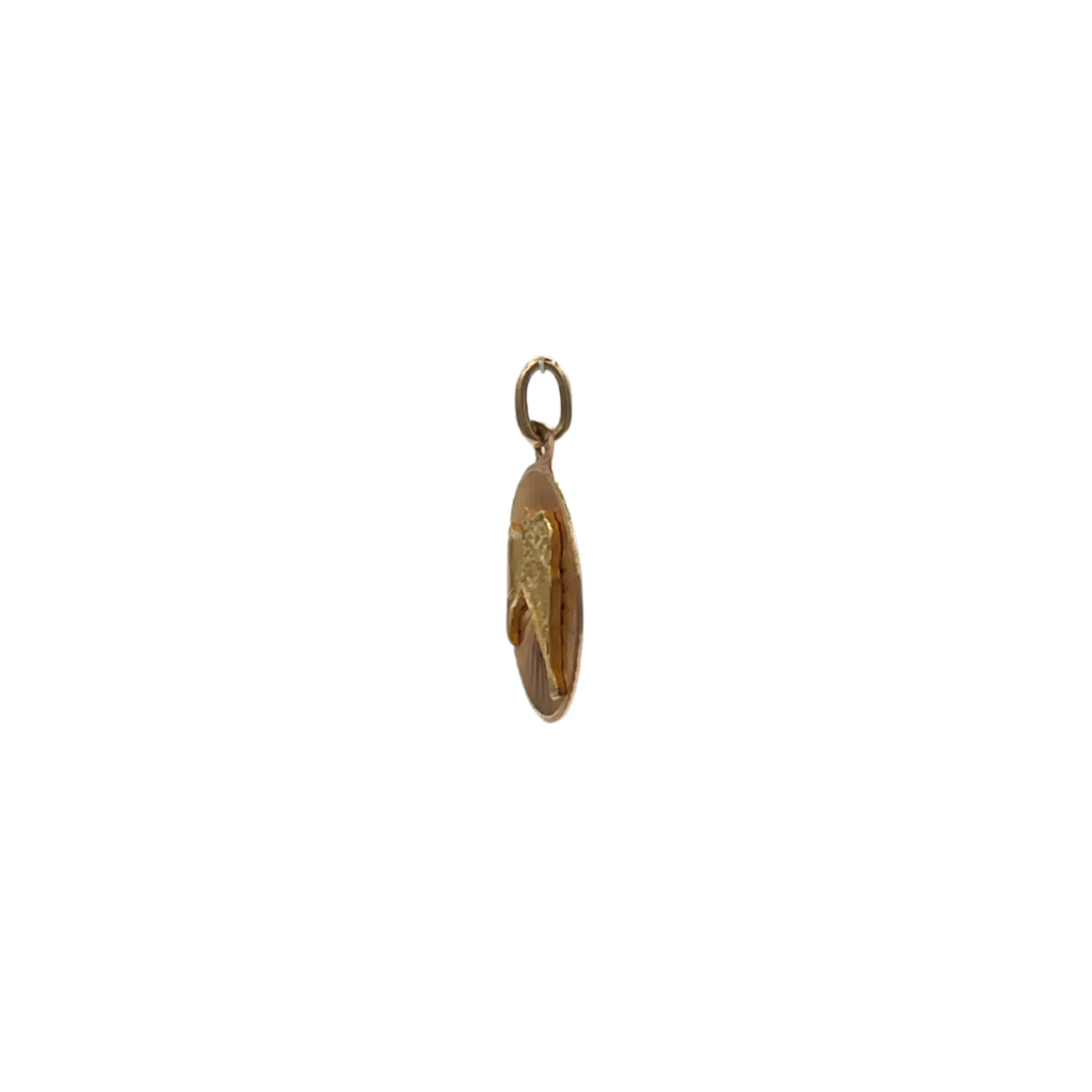 Vintage 18k Yellow Gold Aries Zodiac Charm