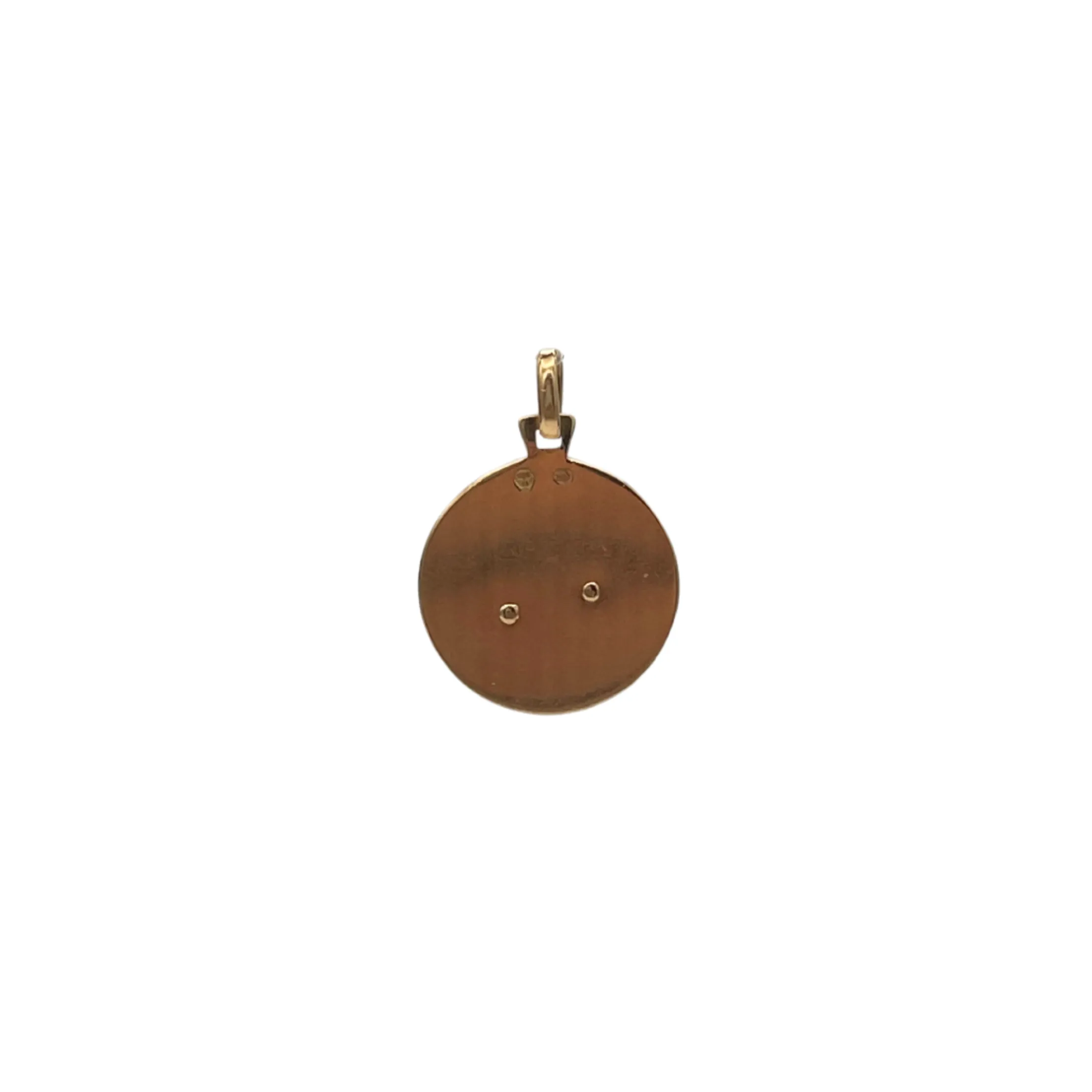 Vintage 18k Yellow Gold Aries Zodiac Charm