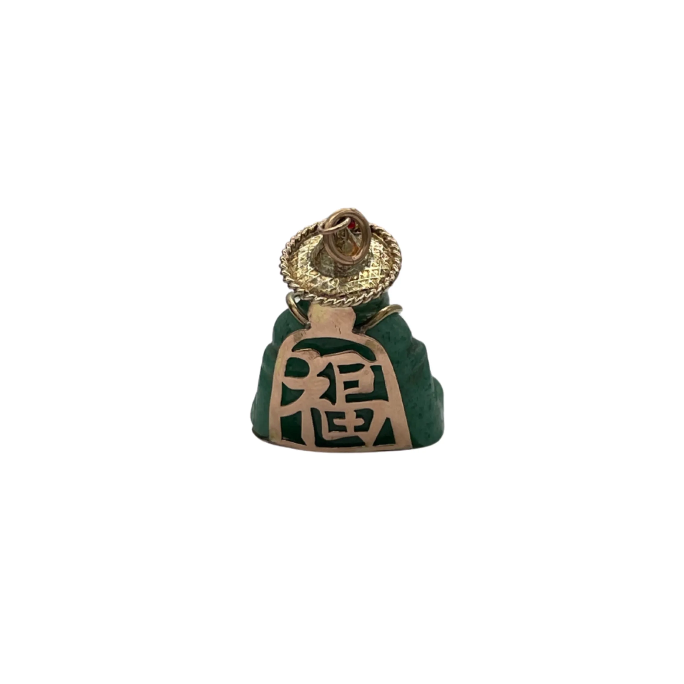 Vintage Aventurine Quartz Buddha Charm/Pendant
