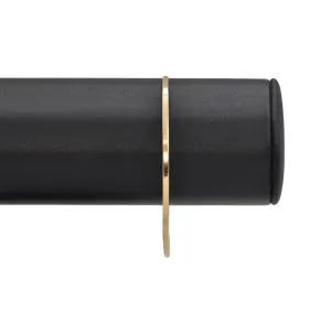 Vintage Italian Solid 18k Gold Bangle Bracelet