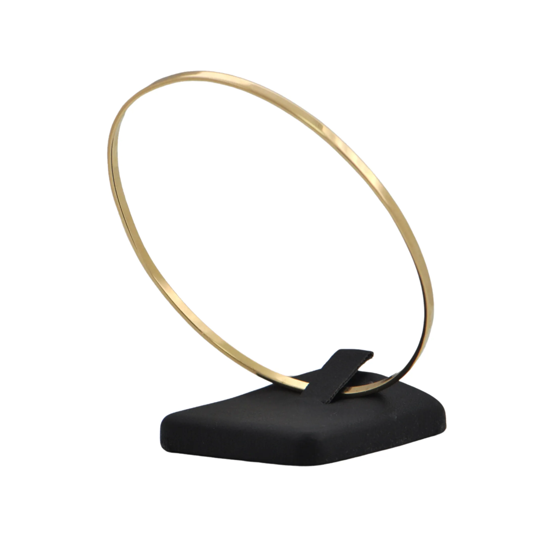 Vintage Italian Solid 18k Gold Bangle Bracelet