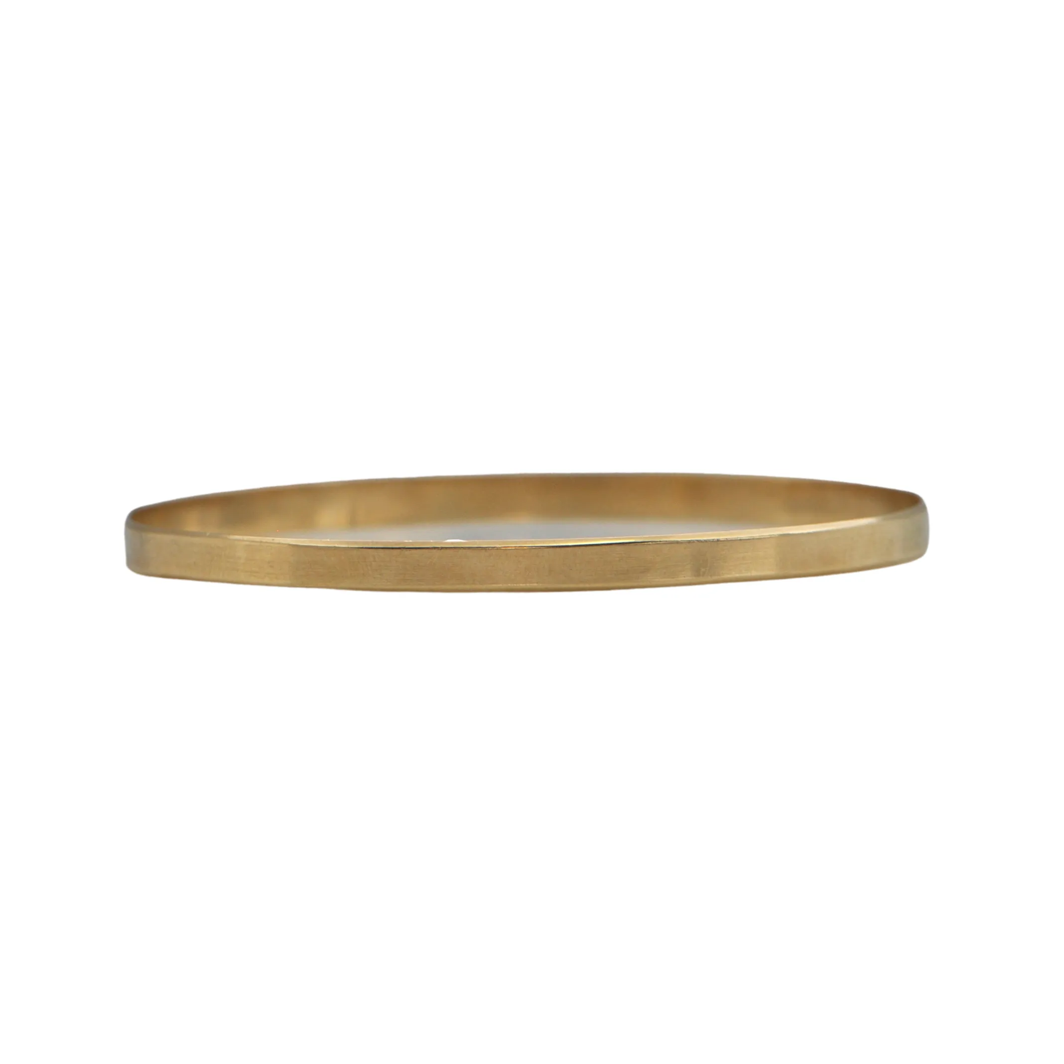 Vintage Solid 18k Gold Bangle Bracelet